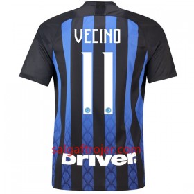 Inter Milan Fodboldtrøjer Vecino 11 Hjemmebanesæt 2018/19 Kort ærmer